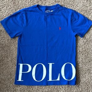 Polo by Ralph Lauren Royal Blue Logo Kids One-Piece